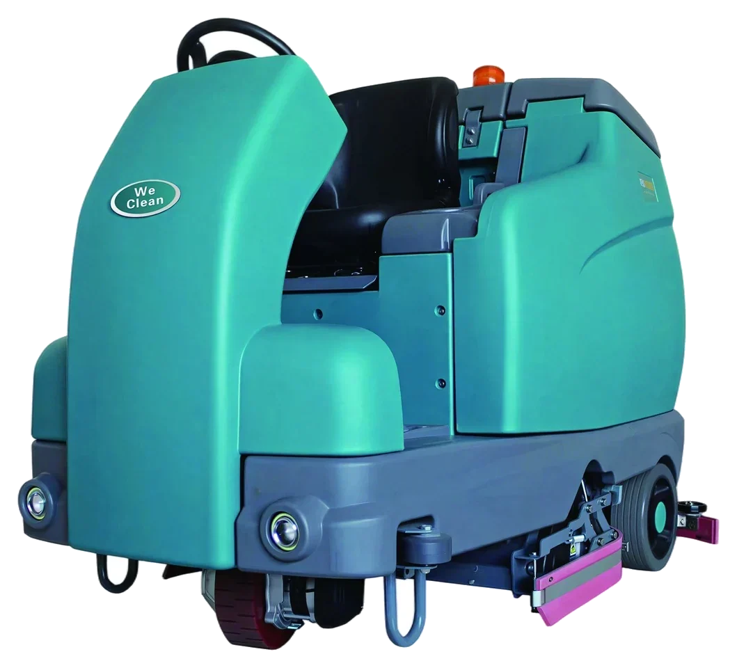 FD230GS ride-on sweeper-scrubber shown for model comparison